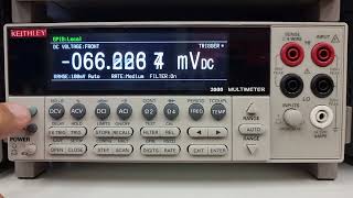 KEITHLEY 2000 with TFT display