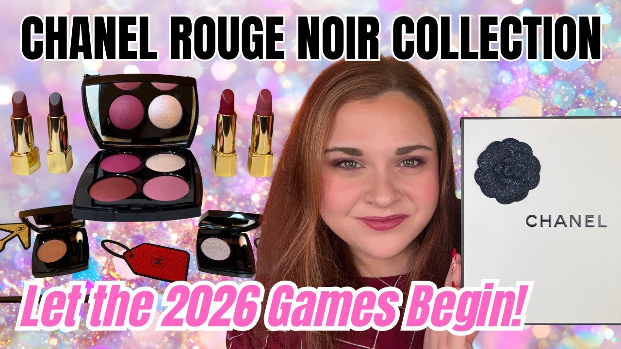 NEW CHANEL SPRING 2026 ROUGE NOIR MAKEUP COLLECTION!  Review and Demo