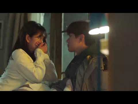 shy Wo jin ah and Junho kissing scene (just between lovers)