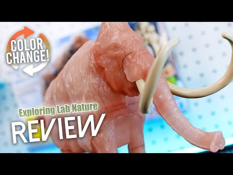 Bandai Exploring Lab Nature Mammoth video