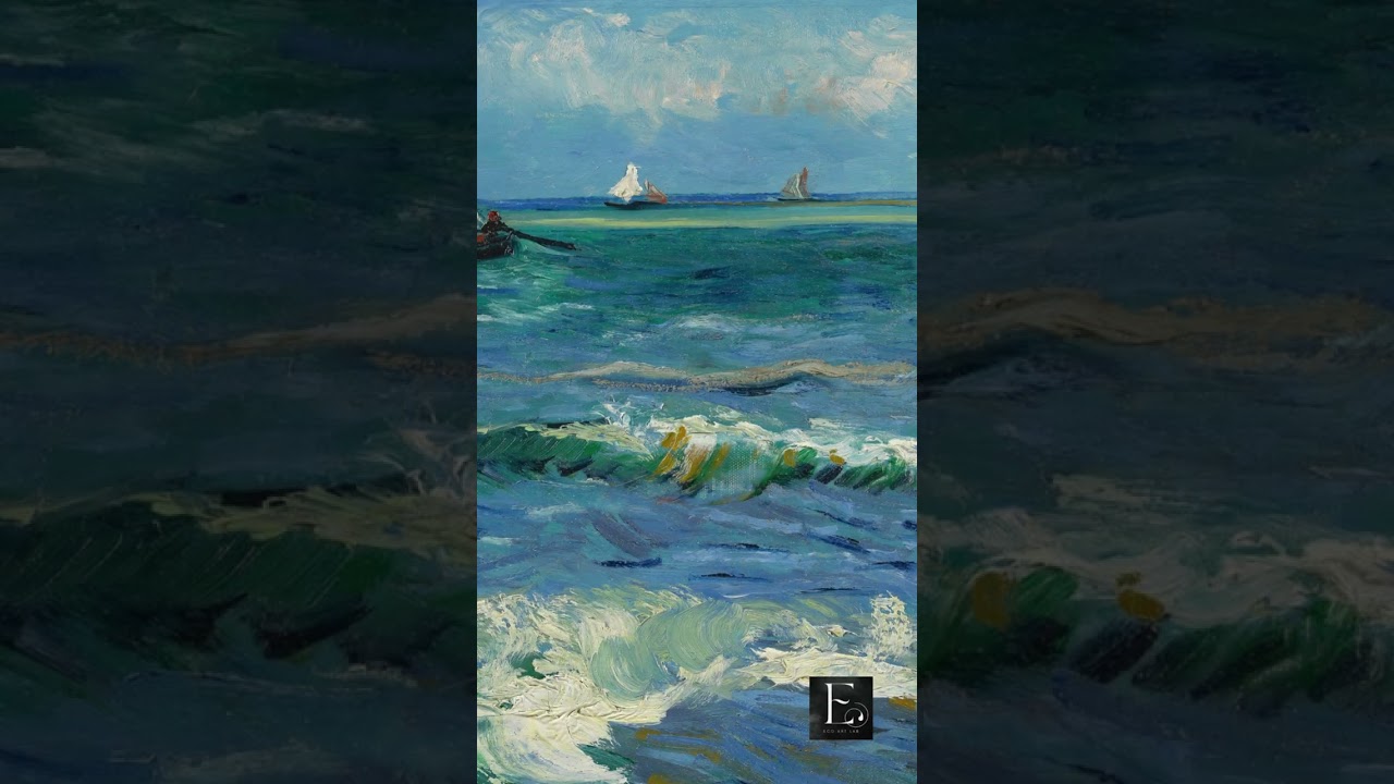 The Rare Van Gogh Seascape — Boats on a Restless Sea
