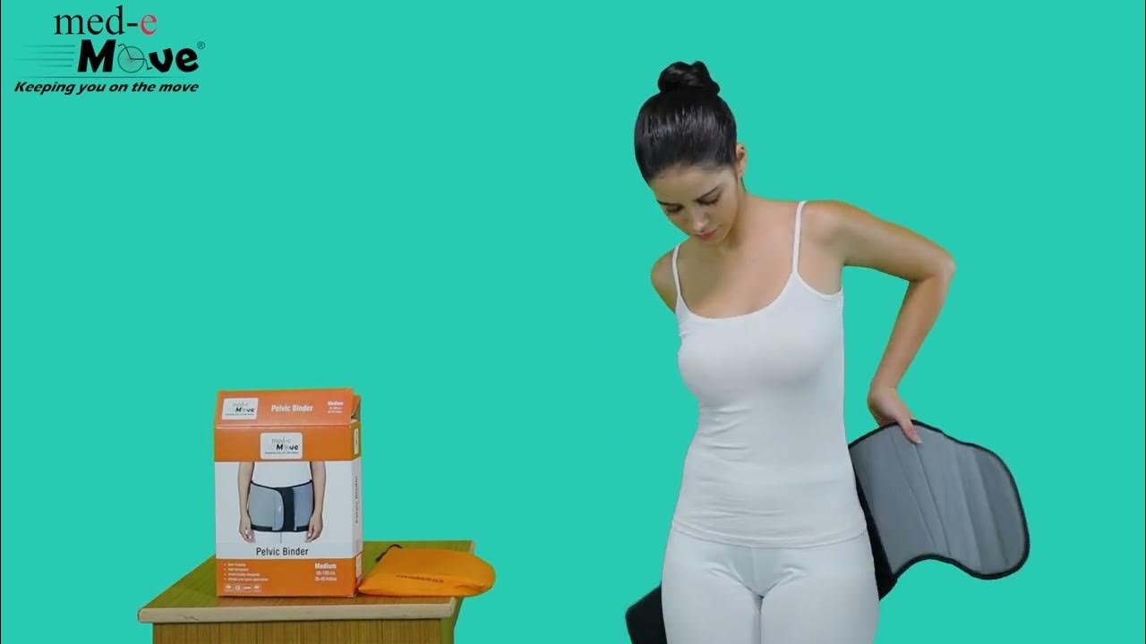 HOW TO APPLY a Pelvic Binder PELVIC BINDER Purposes Medequip