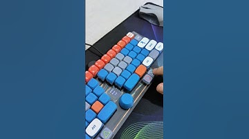 DSA profile 3D printed keycaps, on handwired custom keyboard