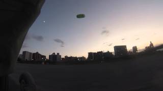 20150920 Land Kite, Tama River, Ozone Access 2015 8m2