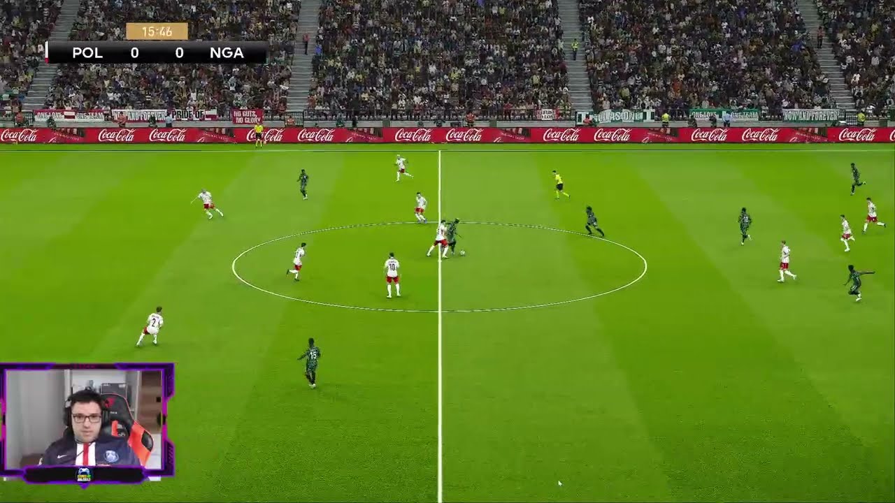 Efootball 26 - Poland vs Nigeria | International Friendly Match | Patch BMPES | 1080p60