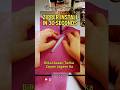 Quick Zipper Sewing Tutorial ✨ 😎 #shorts #sewingtricks #fashion