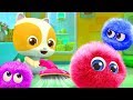 Baby Kitten Cleans the Dust | Cute Dust Song | Nursery Rhymes | Kids Songs | BabyBus