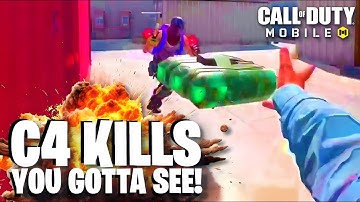 You Gotta See These C4 Kills in COD Mobile!