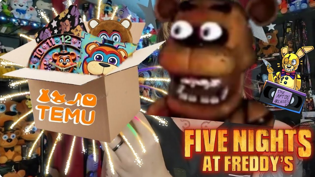 Ordering Fnaf Merch From...TEMU?! | Is It Worth It?