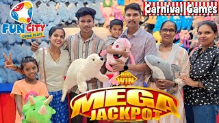 Funcity Arcade Carnival Game Big Win Mega Jackpot