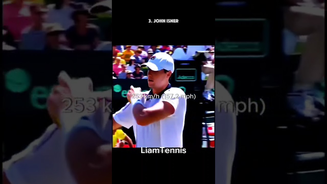 Top 5 fastest serves last one is crazy 