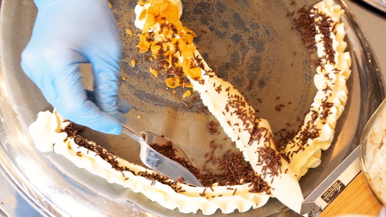 [Блины] Креп с бананом и шоколадом тирамису