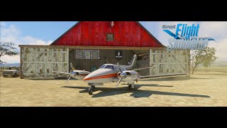 Pissing off the Ranchers at Circle B in the Beechcraft Duke | MSFS