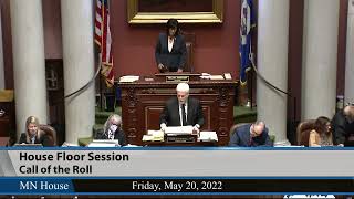 House Floor Session 5/20/22 - Part 1