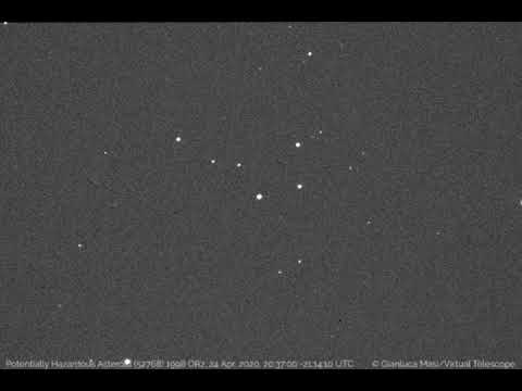 Potentially Hazardous Asteroid (52768) 1998 OR2: a stunning movie – 24 Apr. 2020