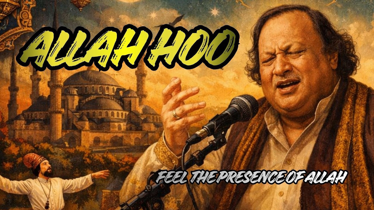 Allah Hoo | Turkish Sufi Style | Tribute to Nusrat Fateh Ali Khan | Spiritual Hamd