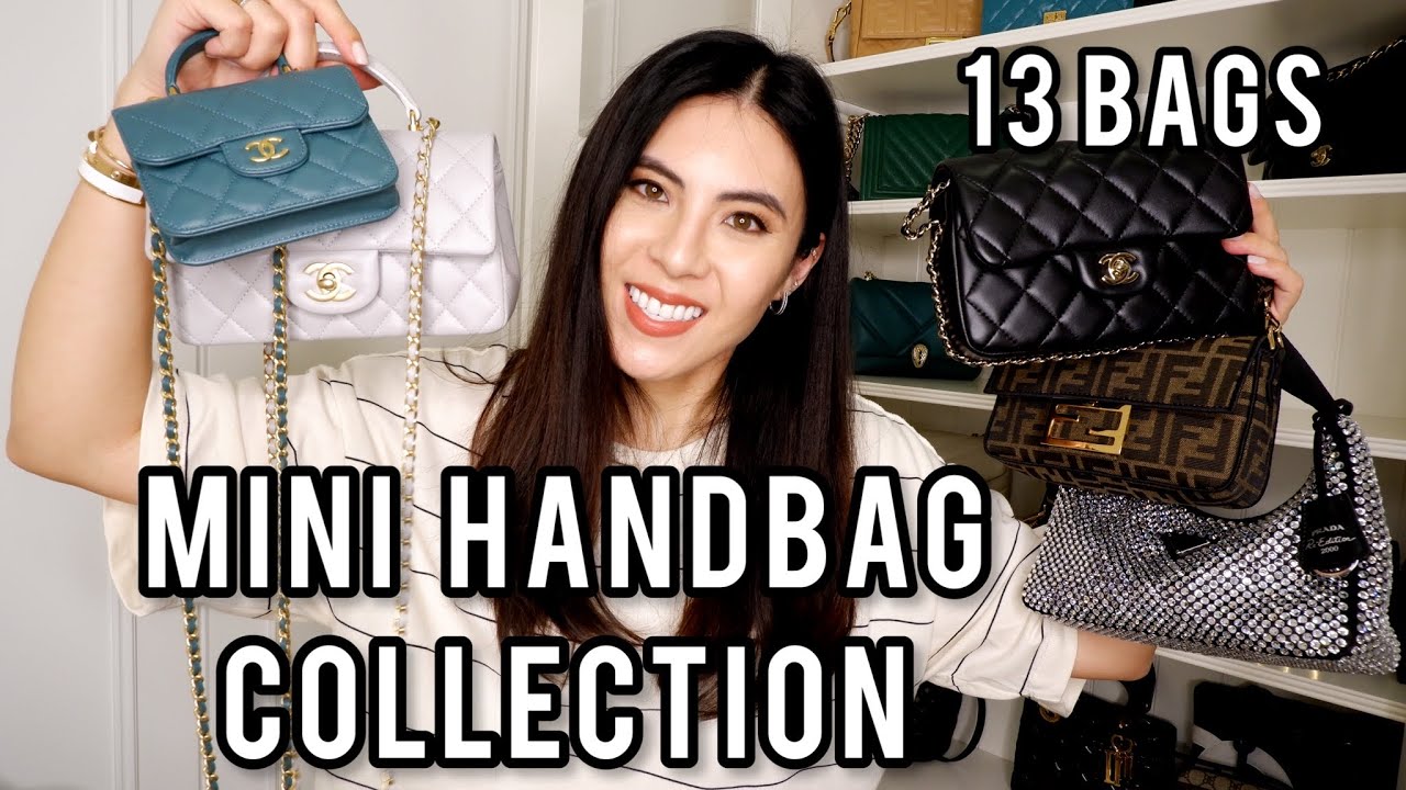 MINI HANDBAG COLLECTION- Chanel, Dior, Prada, Fendi, LV. - YouTube
