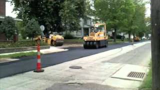 Morning Journal - Paving begins in Lisbon, Ohio