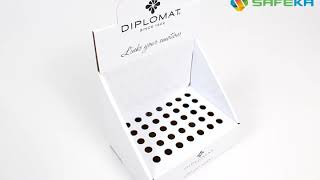 Corrugated Cardboard PDQ Display Box for Pen-pdq factory-Safeka