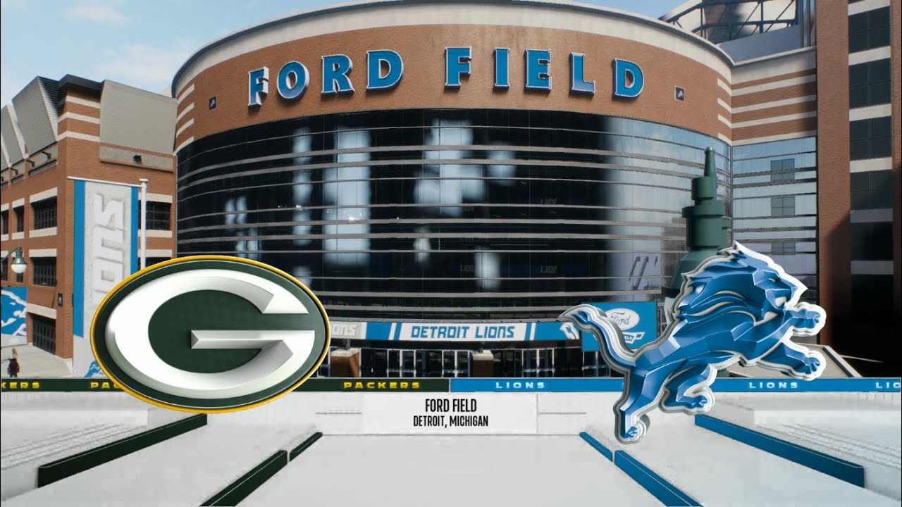 Madden 26 - Green Bay Packers @ Detroit Lions - Week 13 Thanksgiving Day
