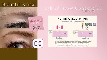 Hybrid Brows Concept 01 | Married with PMU Online Course