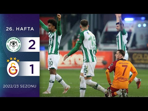 A. Konyaspor (2-1) Galatasaray | 26. Hafta - 2022/23