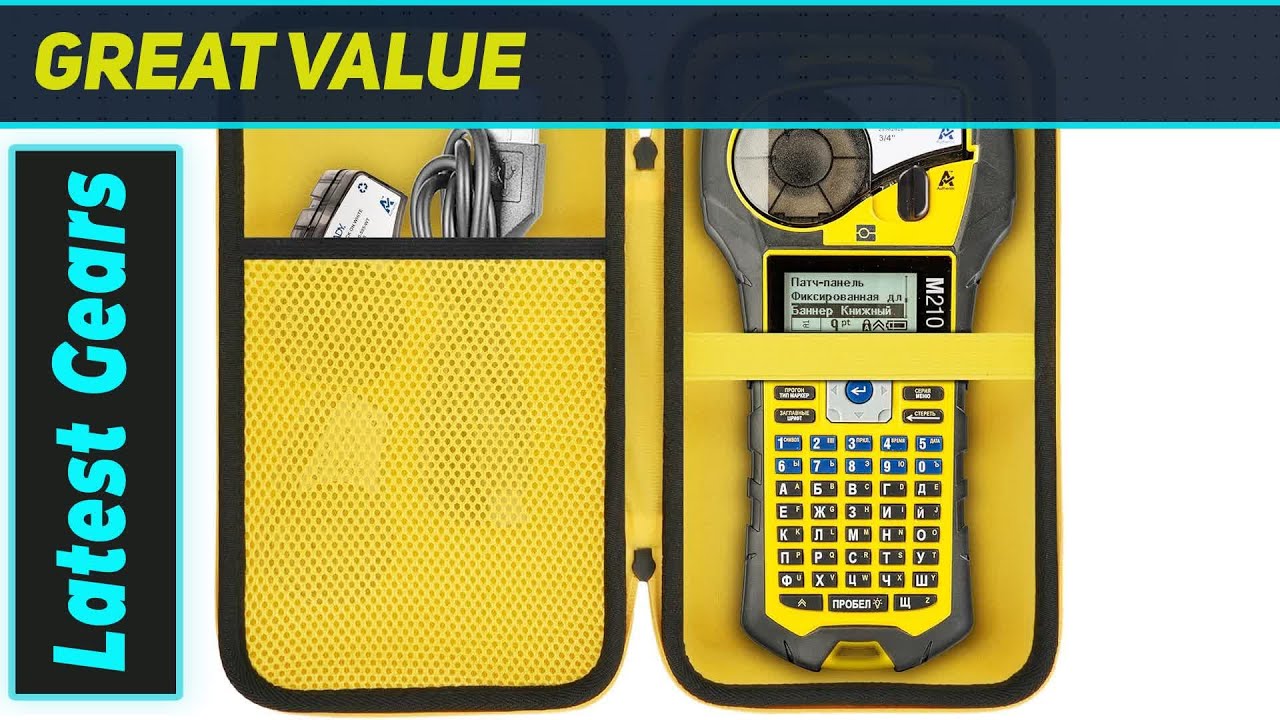 Лучший жесткий чехол Aenllosi для принтера этикеток Brady M210