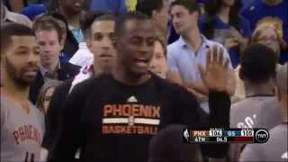 Eric Bledsoe Late Layup Phoenix Suns At Den State Warriors
