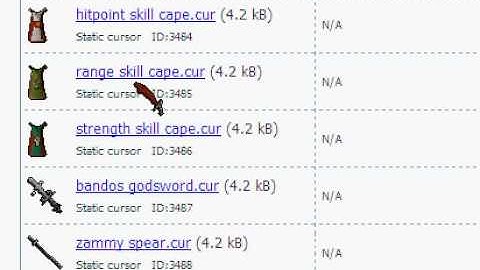 how to get a runescape cursor