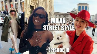 WHAT EVERYONE IS WEARING IN MILAN part3 → Milan Street Style Milan Fashion → EPISODE.18