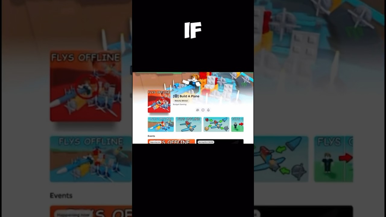 Вам НИКОГДА не следует играть в эту игру Roblox (Построй самолет)