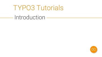 TYPO3 Introduction - What
