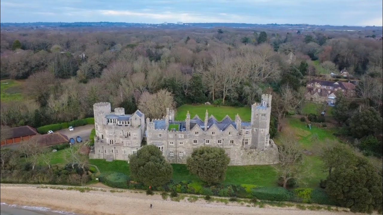 Henry VIII's Netley Castle & Abbey at Southampton Waterfront 