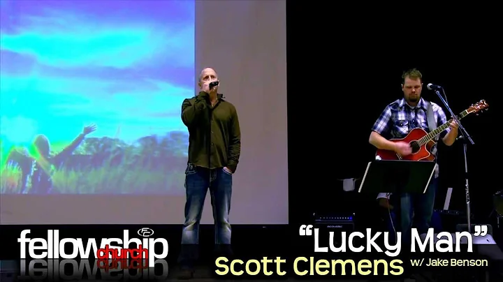 LUCKY MAN: Scott Clemens