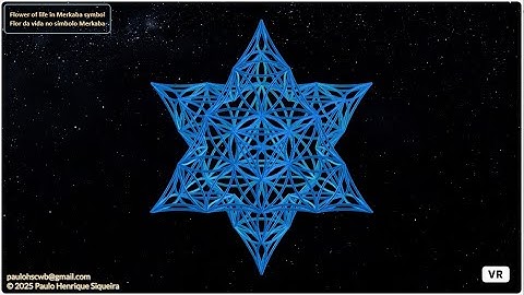 Thumbnail of Flor de la Vida en el símbolo Merkaba - Geometría Sagrada