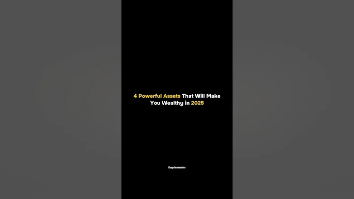 4 powerful assets that will make you wealthy in 2025 #shorts #2025