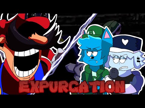 Expurgation But It's All-Stars MM Characters Vs Billy Van and Belle Sings It |🎶 FNF Vs Tricky Cover