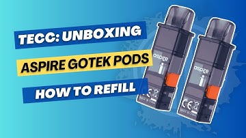 Simple Guide To Refill Your Aspire Gotek Pods In Seconds!