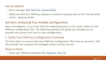 Fixing the 503 Service Unavailable Error with Ansible and HAProxy When PHP is Installed