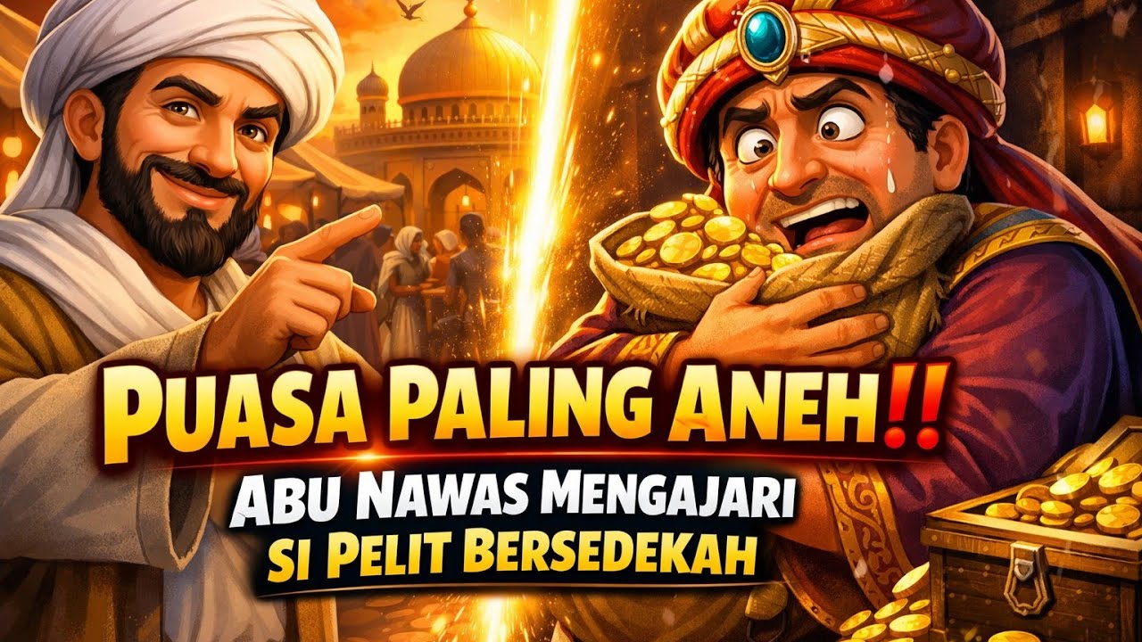 PUASA PALING ANEH⁉️Cara Abu Nawas Mengajari Si Pelit Bersedekah