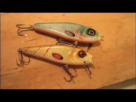 lure painting tutorial part 2. how to do realistic fish scales 