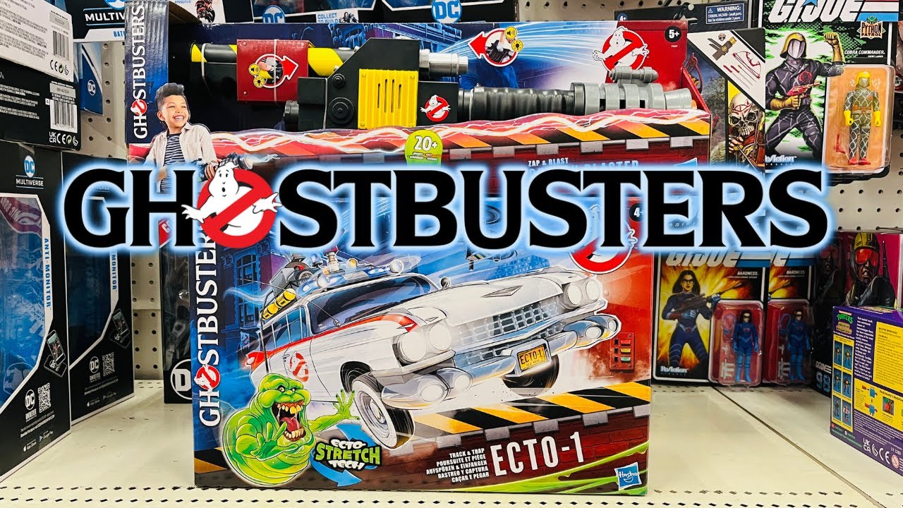 New Ghostbusters: Frozen Empire Ecto-1 and Proton Blaster toys get revealed  - Ghostbusters News