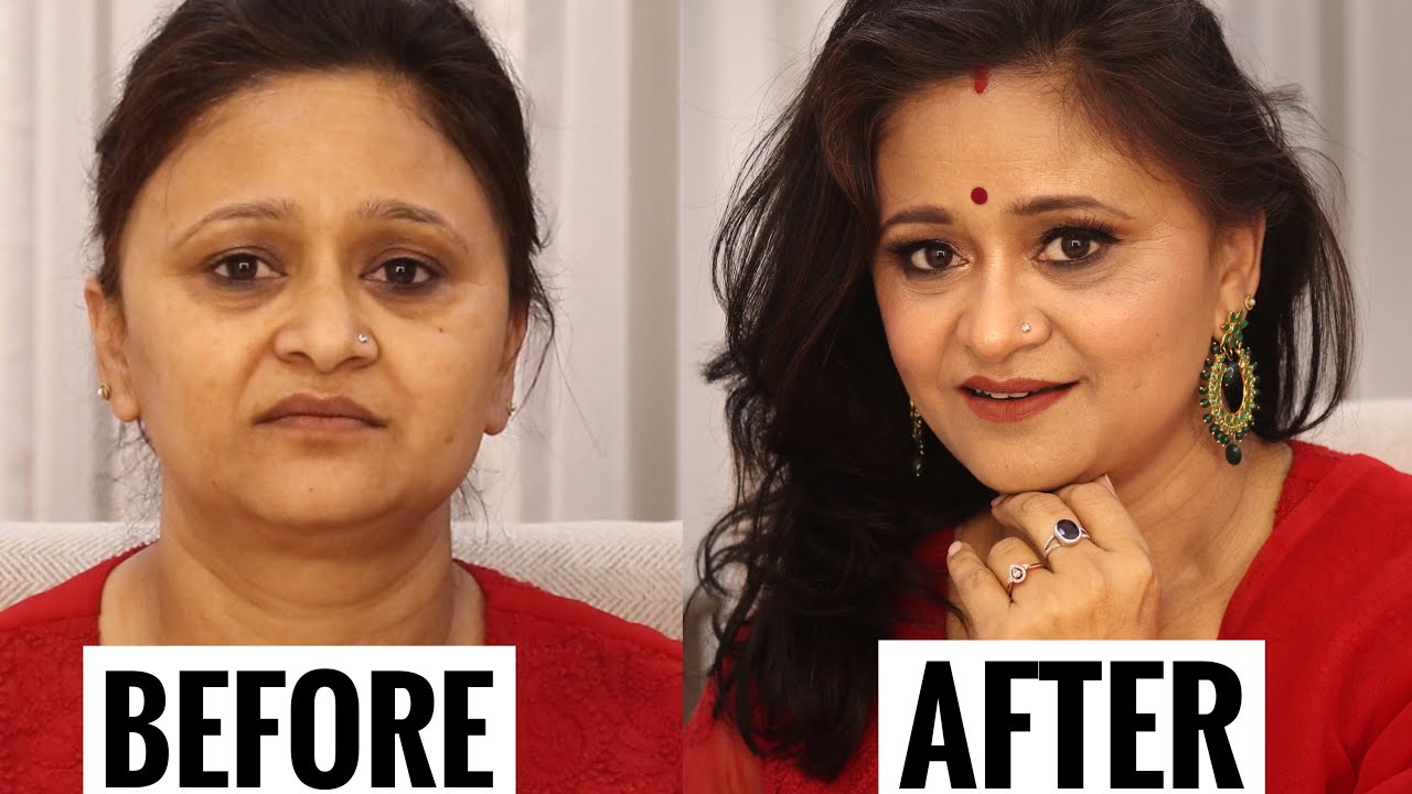 Makeup For 40 Year Old Indian Woman Saubhaya Makeup