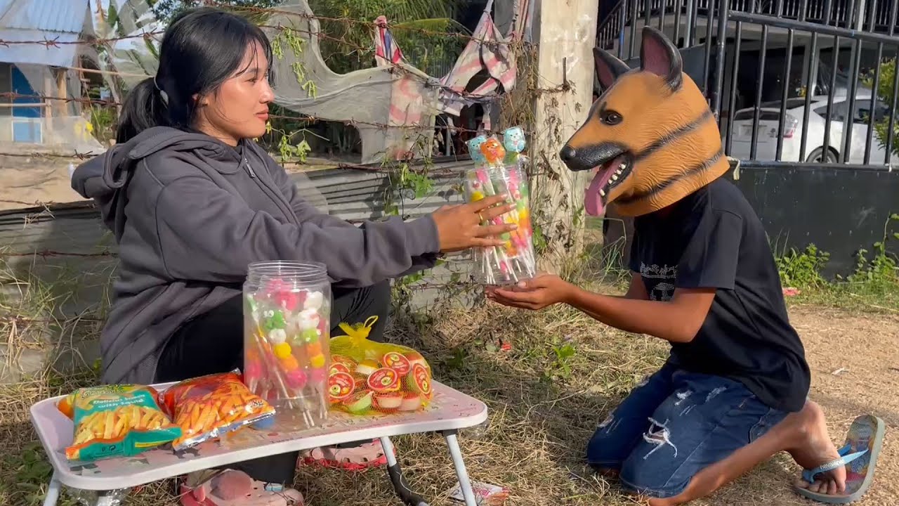 Good dog helps a homeless man | True emotional story