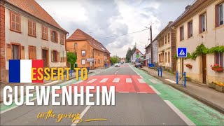 Driving in France 🇫🇷 from Essert to Guewenheim in May 2023.