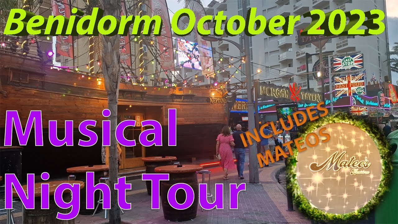 Benidorm: A Night of Music Tributes from Morgans to Cafe Benidorm via Mateos