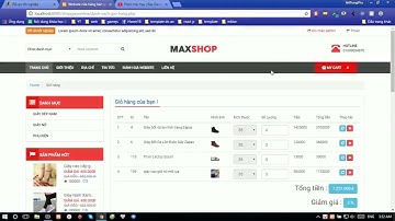 Giới thiệu website bán hàng thời trang nữ code thuần php mysql - đồ án website bán hàng 2021