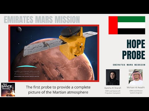 امارات مارس مشن۔ امید ہے کہ مریٹین فضا کا مطالعہ کریں گے