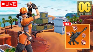 🔴 LIVE! - UNDERRATED SCOPED AR in Fortnite OG SEASON 8! 🎯