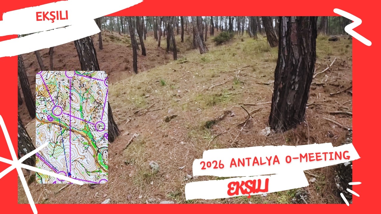2026 Antalya O-Meeting Day 5 T9 || Ekşili, Türkiye🇹🇷 || Headcam Orienteering
